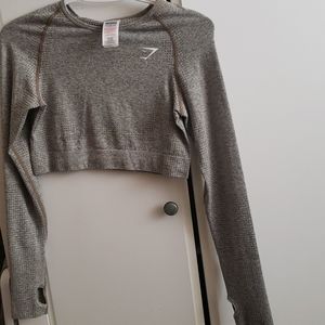 Vital Seamless Long Sleeve Crop Top